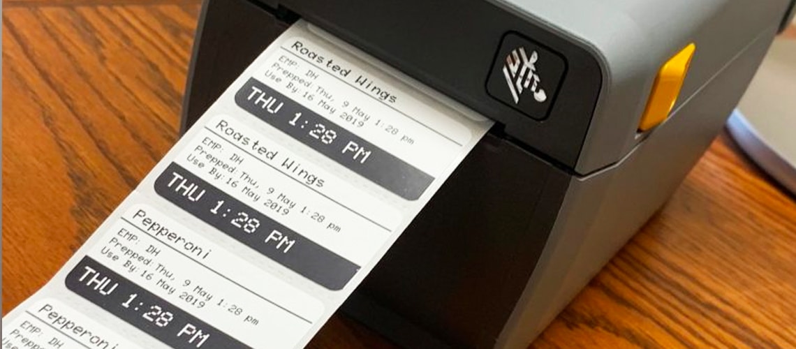Here’s How a Food Preparation Label Printer Beats Handwritten Labels